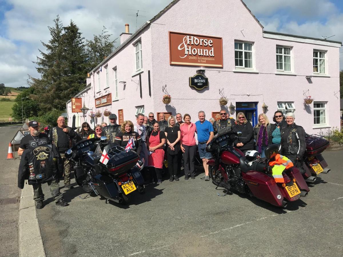 Horse And Hound Country Inn Bonchester Bridge Bagian luar foto